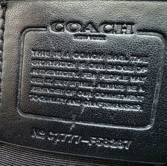 Coach Sierra Satchel In Brown Signature Coated Canvas With Black Leather Trim - Picture 11 of 13